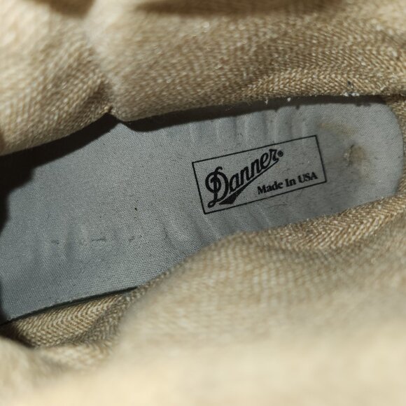 Vtg 1990 Danner Cross Hiker GTX Women's Sz 8.5 Brown Leather Trail Boots US Made - Picture 11 of 12